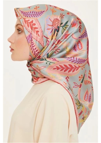 Yeni Sezon - 2024 Sonbahar Kış - Dj Saf Ipek Eşarp 9227D01 (S) 81 modelleri