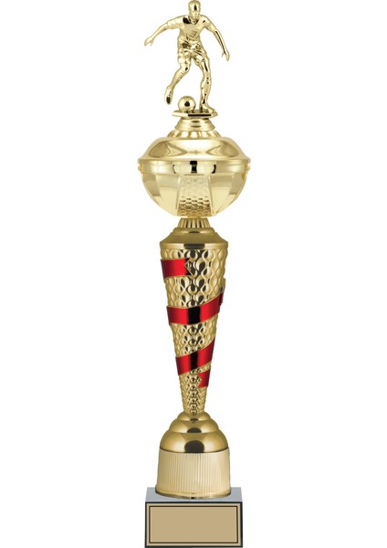 Kişiye Özel Futbol Figürlü Kupa-Okul Kupası-Ödül Kupası-Turnuva Kupası 56 cm