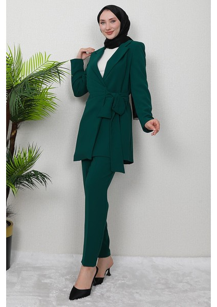 Adelisa Ceket Takım Taş