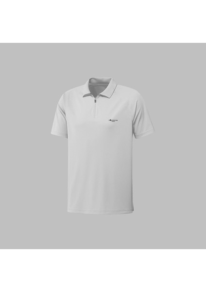 Erkek Beyaz Vision Pro Kumaş Kısa Kollu Tişört S-3xl
