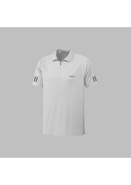 Büyük Beden Erkek Beyaz Vision Pro Kumaş Yürüyüş Için Konforlu Tişört 4XL-10XL