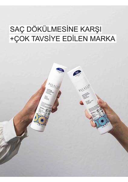 Saç Dökülmesine Karşı Şampuan Işlemsiz Yağlı Saçlar - Sülfatsız & Vegan Formül 2 x 300 ml