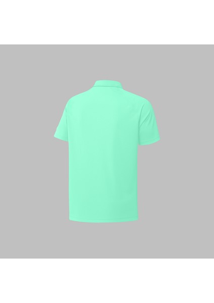 Erkek Su Yeşili Yeni Vision Pro Kumaş Yürüyüş Için Konforlu Tişört S-3xl