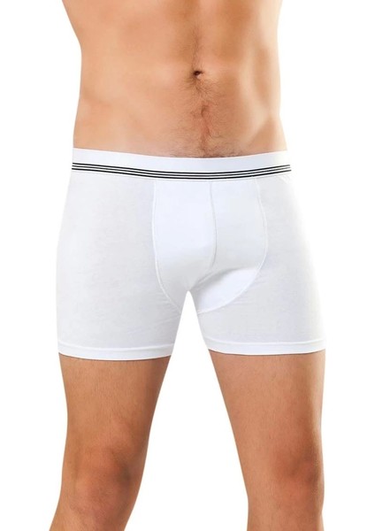 Bel Lastiği Çizgili Pamuklu Boxer 1252 modelleri