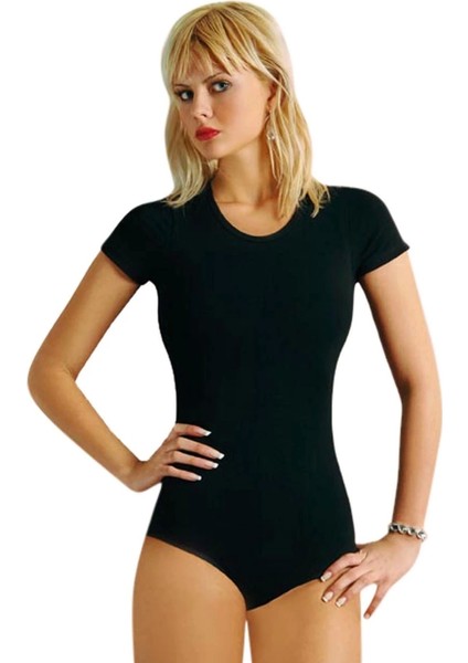 Bisiklet Yaka Kısa Kollu Çıtçıtlı Body 4057 fiyatları