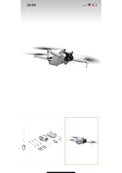 Djı Mini 3 Drone (Rc-N1 Standart Kumandalı)