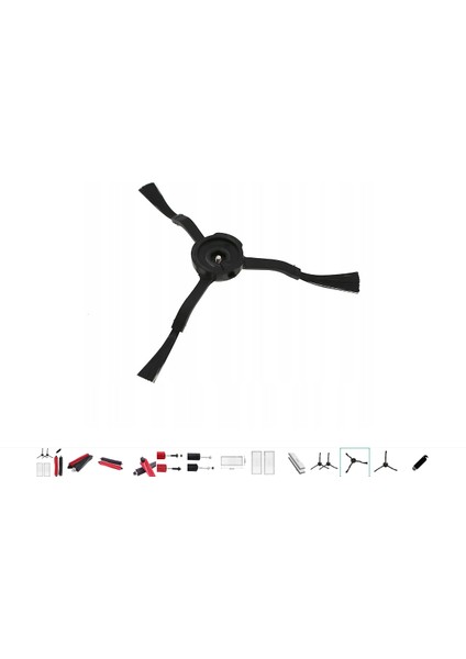 Roborock S8, S8+, S8 Pro Ultra, Q5, Q5 Pro+, Q8, Q8 Max+ Uyumlu Yan Fırça - 4 Adet