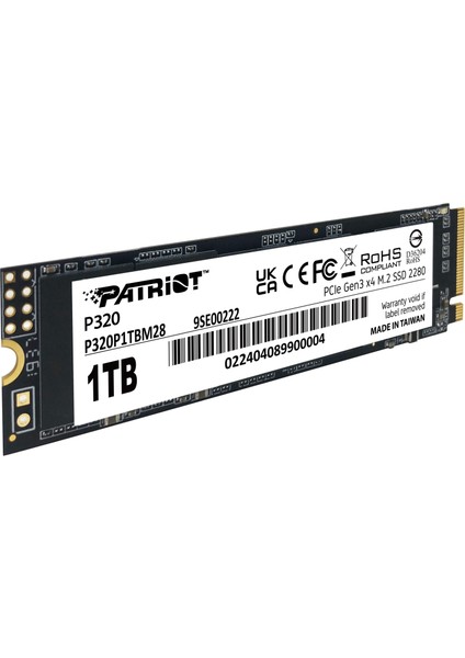 P320 1TB 3000/2200MB/s NVMe M.2 SSD Disk (P320P1TBM28)