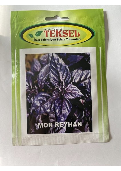 Reyhan Mor ( Çoklu Tohum ) - 5 Gram