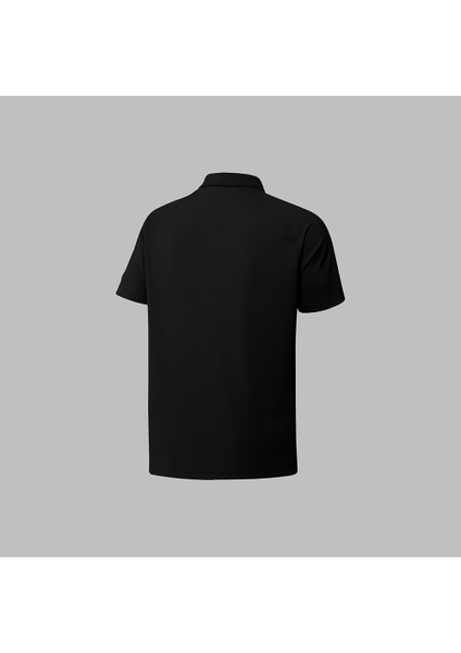 Erkek Siyah Yeni Vision Pro Kuma Kısa Kol Günlük Rahat Tişört S-3xl