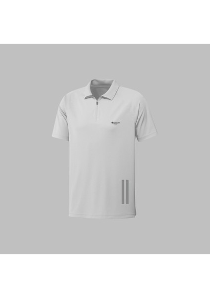 Erkek Beyaz Yeni Vision Pro Kumaş Baskısız Kısa Kol T-Shirt S-3xl