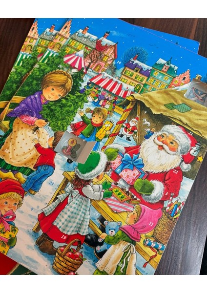 Christmas Advent Calendar Chocolate Yılbaşı Takvim Çikolata