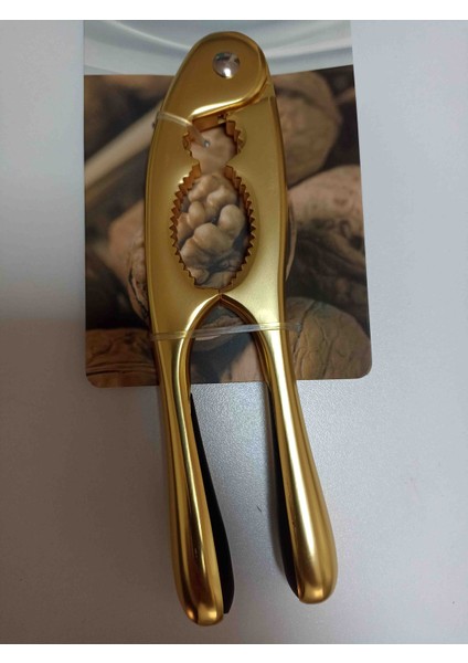 Ceviz Fındık Badem Kıracağı Lüks Gold