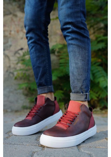 CH004 Cbt Hıde Erkek Ayakkabı Bordo modelleri