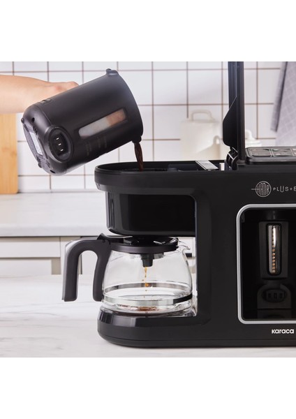 6 Sı 1 Arada Konuşan Latte Cappucino, Közde Türk Kahvesi Makinesi Sütlü Içecek, 10 Fincan Kapasiteli, Onerous Mutfak Tartısı Hediye