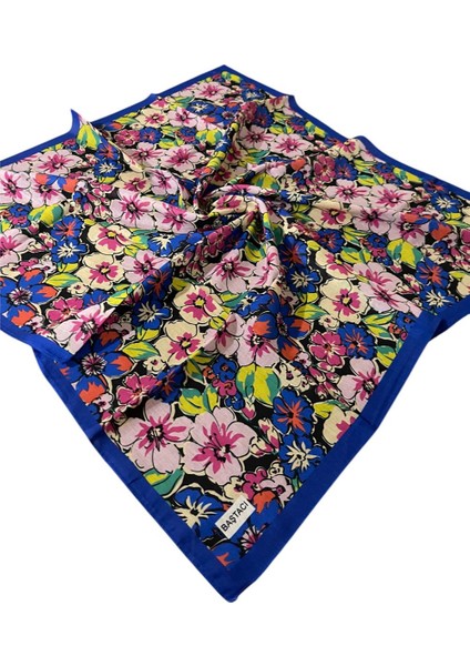 Soft 0202 Saks Mavi Eşarp
