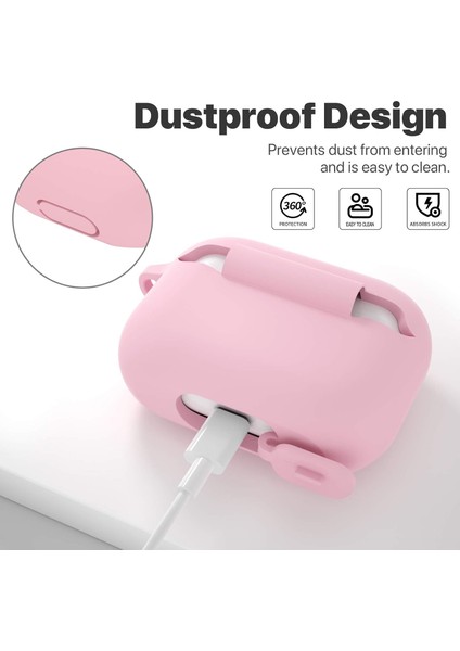 Apple Airpodss 4. Nesil Uyumlu Kılıf Şarj Soket Koruma Tıpalı Yumuşak Silikon Kılıf