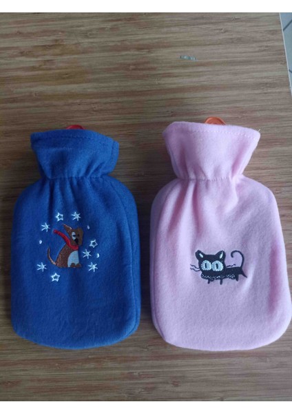 Çocuk Sıcak Su Torbası,pembe ve Mavi Seçenek