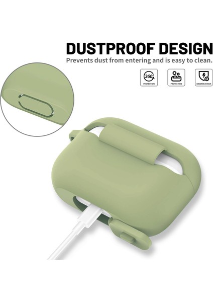Apple Airpodss 4. Nesil Uyumlu Kılıf Şarj Soket Koruma Tıpalı Yumuşak Silikon Kılıf