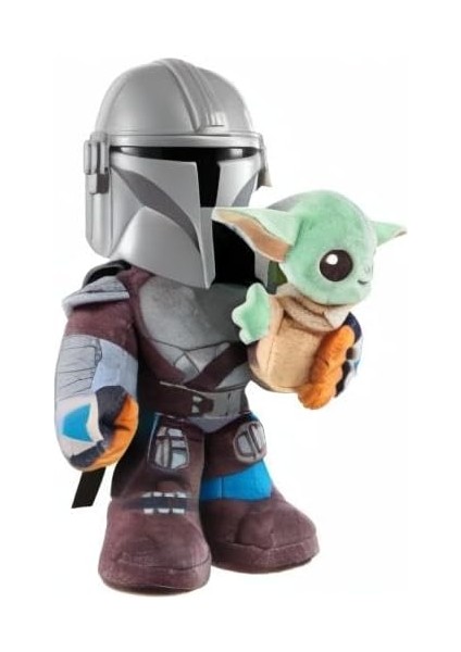 Star Wars Mandalorian Sesli Pelüş Figür HPC19