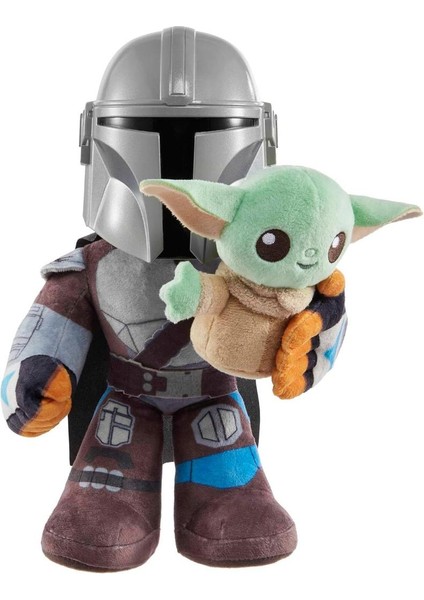 Star Wars Mandalorian Sesli Pelüş Figür HPC19 modelleri