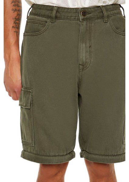 F21 Mid-Rise Kargo Jean Pantolon