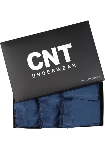 Erkek Boxer Likralı 6'lı Premium Paket