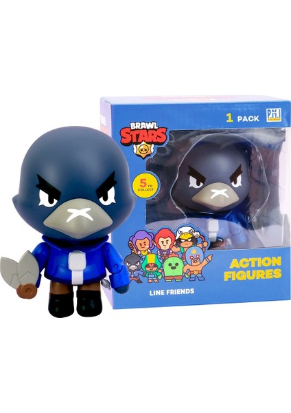 Brawl Stars Tekli Crow Aksiyon Figürü - 10 cm