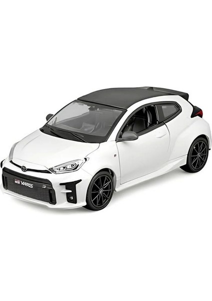 Maisto 1/24 2021 Toyota gr Yaris White Koleksiyonluk Metal Model Araba