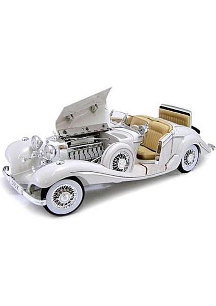 1:18 Mercedes 500K Spc. Roadster Koleksiyonluk Metal Model Araba