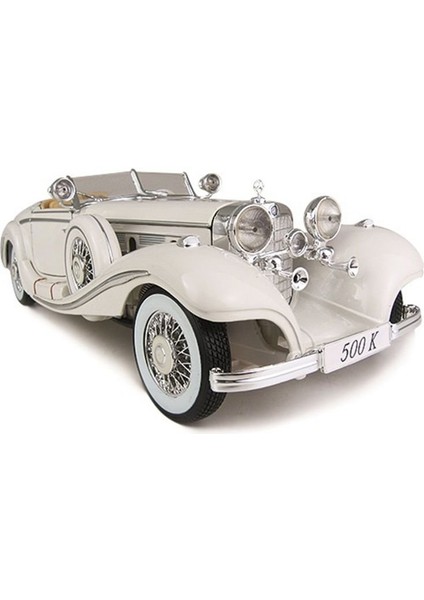 1:18 Mercedes 500K Spc. Roadster Koleksiyonluk Metal Model Araba