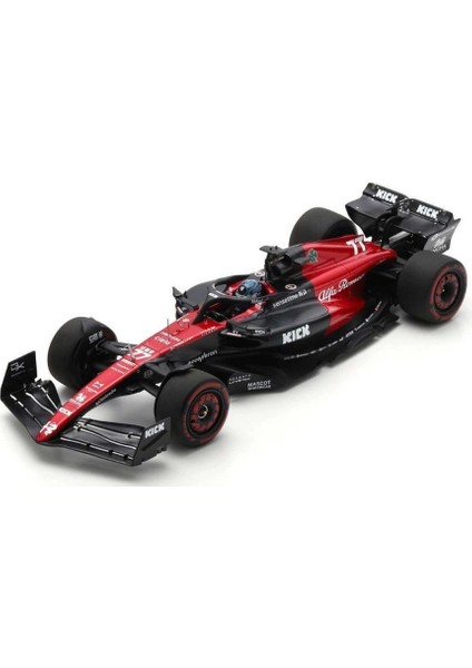 Mini Gt 1/64 Alfa Romeo C43 #77 Valtteri Bottas 2023 F1 2023 Australian Gp Koleksiyonluk Metal Model Araba