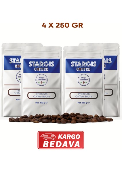 Ethiopia Yirgacheffe 1000 gr