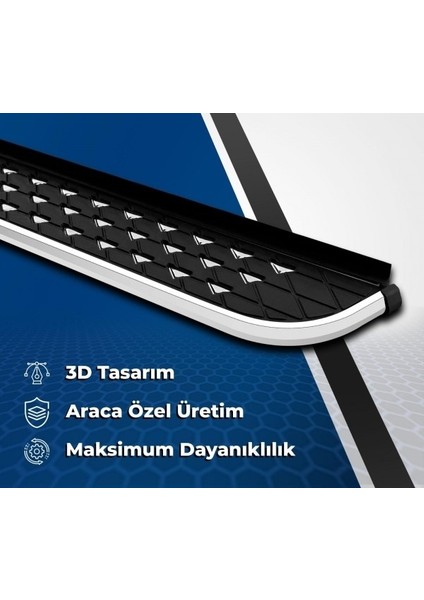 Nissan Qashqai 2 2014 2015 2016 2017 2018 2019 2020 2021 Yan Basamak