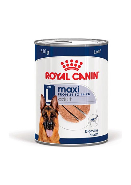 Loaf Mousse Büyük Irk Ezme Yetişkin Köpek Konservesi 12 Adet 410 gr
