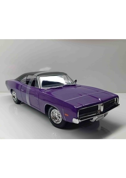 Dianomi Maisto 1:18 Ölçek 1969 Dodge Charger R/t (Diecast Metal Model)