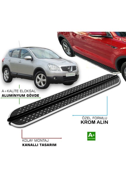 Nissan Qashqai 2007 2008 2009 2010 2011 2012 2013 2014 Yan Basamak