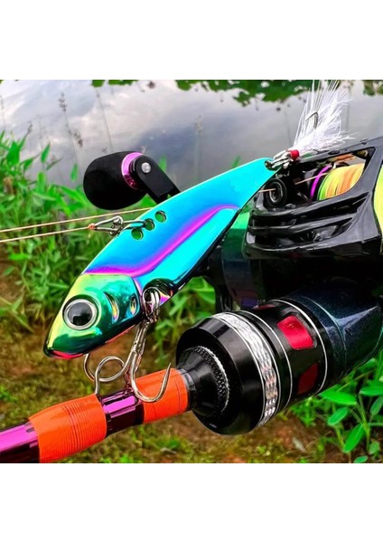 Yapay Yem 15GRAM / 6,8 C.m Çok Renkli Spin, Rapala, Jig Yem, Zoka Yem, Alabalık, Çinekop, Levrek, Lüfer, Palamut, Zargana, Turna, Zoka Yem