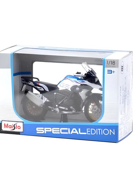 Maisto 1/18 Bmw R1250 Gs Motosiklet Koleksiyonluk Metal Model Motor