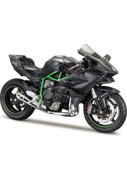 Maisto 1/18 Kawasaki Ninja H2 R Motosikler Koleksiyonluk Metal Model Motor