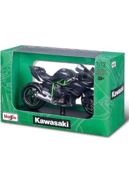 Maisto 1/18 Kawasaki Ninja H2 R Motosikler Koleksiyonluk Metal Model Motor