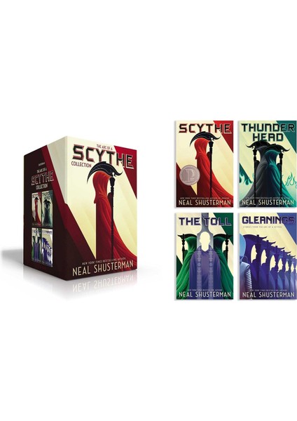 The Arc Of A Scythe Collection (Boxed Set): Scythe; Thunderhead; The Toll; Gleanings fiyatları