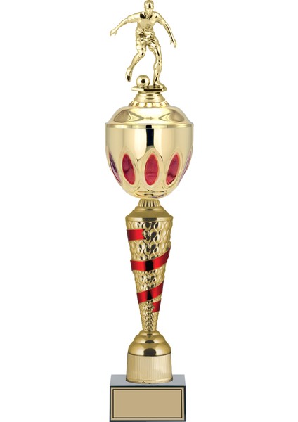 Kişiye Özel Futbol Figürlü Kupa-Okul Kupası-Ödül Kupası-Turnuva Kupası 58 cm