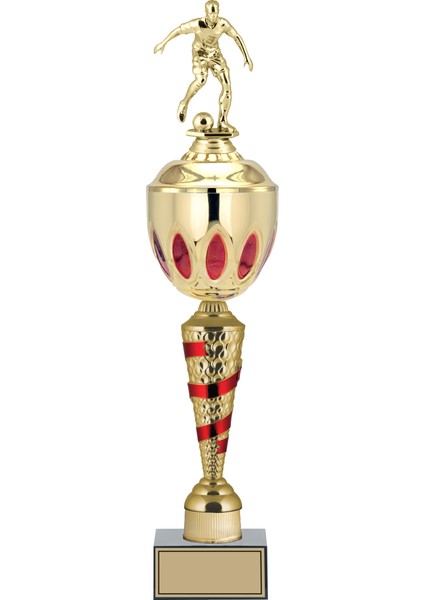 Kişiye Özel Futbol Figürlü Kupa-Okul Kupası-Ödül Kupası-Turnuva Kupası 54 cm