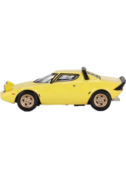 Mini Gt 1/64 Lancia Stratos Hf Stradale Giallo Fly Koleksiyonluk Metal Model Araba