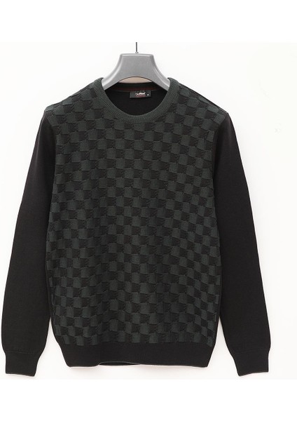 Erkek Uzun Kol Ince Sweatshirt - 180875 - Siyah