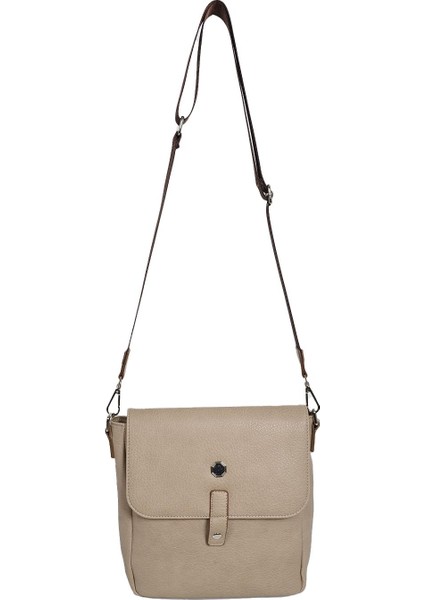 Unisex Postacı Çanta – Çapraz Askılı, Çift Kilitli, Fermuarlı Bölmeli – 24x24x7cm