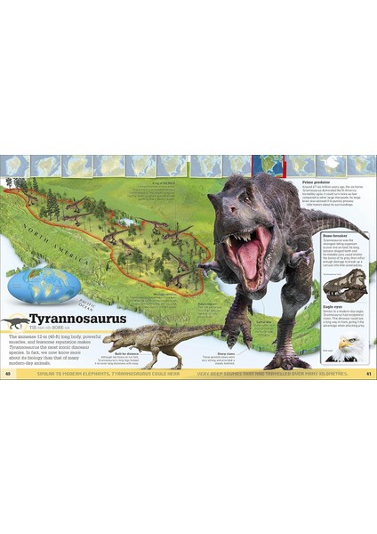 What's Where On Earth? Dinosaur Atlas: The Prehistoric World As You've Never Seen It Before indirimleri