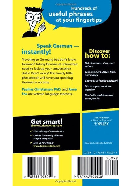 German Phrases For Dummies fiyatları