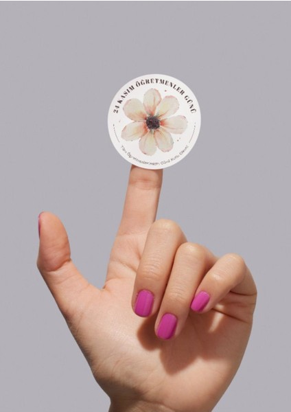 Öğretmenler Günü Etiketi Sticker 4 cm 48 Adet - 03 - fiyatları